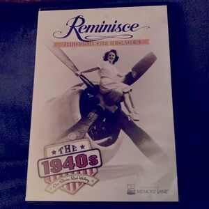 Reminisce through the Decade 1940.   Set of 3 DVD’s